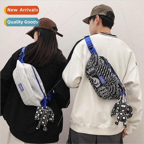 Bag female new Japan ins tide personalized retro student col