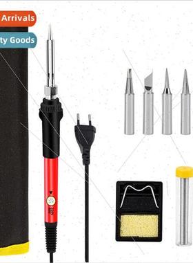 Adjustable Soldering Iron Set 15 pcs Mesh Bag Soldering Repa