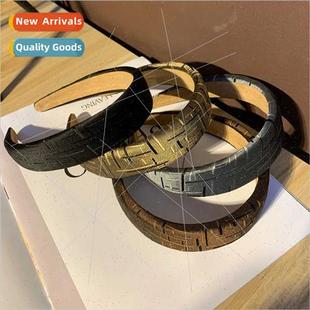 accessories hair heightening sponge wide retro band big