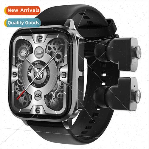 New T22 2-in-1 Bluetooth Headset Talking Smart Watch Heart R