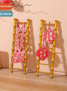 Chinese step up escalator ornaments entrance living room bed