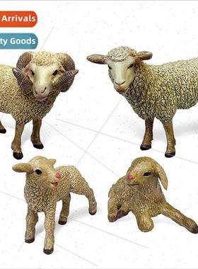 Farm ranch sandbox animal sheep model solid static male fema