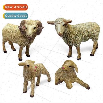 Farm ranch sandbox animal sheep model solid static male fema