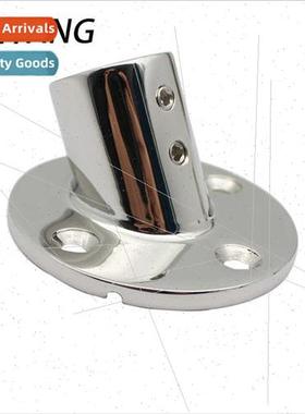 Stainless steel 60° round tube base Guardrail handrail base