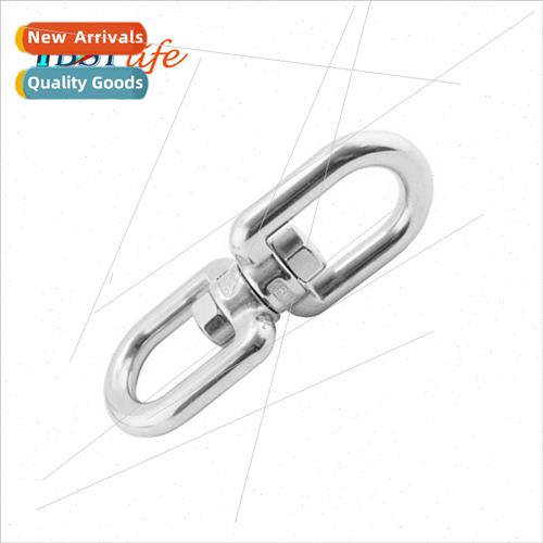 Stainless steel swivel ring 8 character swivel ring connecti