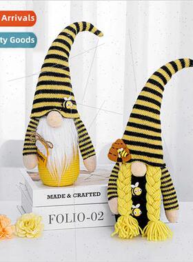 New Cute Bee Festival Faceless Doll Decoration Creative Bee