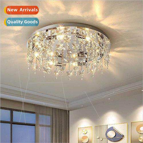 Modern light luxury LED ceiling light crystal butterfly ceil
