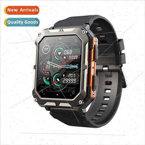 New C20pro Bluetooth Talk Smart Watch Outdoor Triple Defense