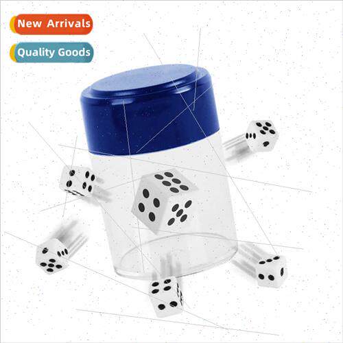 New round explosion dice large black whe a change eight clos