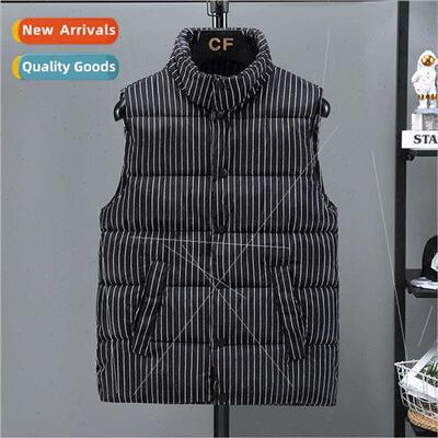 Vest men fall winter down cotton horse jacket undershirt thi