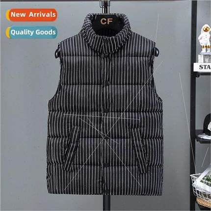 Vest men fall winter down cotton horse jacket undershirt thi