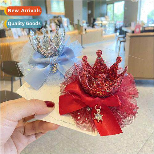 Princess jewelry girls headdress mixed  mesh crown hair orna