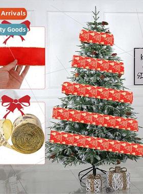 New 10 meters/6.3CM hemp Christmas e ribbons Christmas e dec