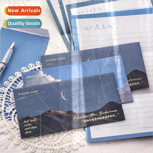 Envelope letterhead set handwrten gentle series creative ins
