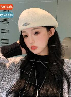 Korean  fall winter fashion hat female knted breathable bere