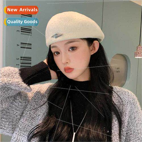 Korean  fall winter fashion hat female knted breathable bere