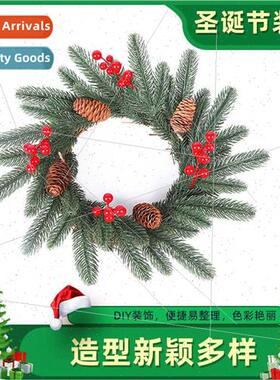 Christmas decorative wreath pe simulation Christmas lintel h