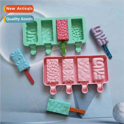 4 Hearts Crystal Ice cream 269 Ice cream silicone mold ice c