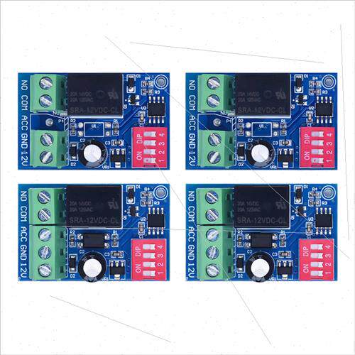 12V Power On/Off Delay Swch Relay Module Trigger Microcontro