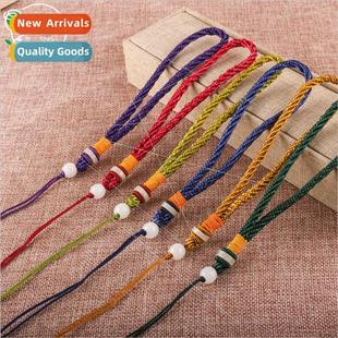 rope DIY high bead pendant handle woven Glass hand