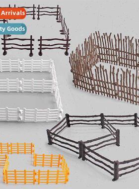 Farm Scene Fence Set Model Chicken Farm Horse Farm Poultry M