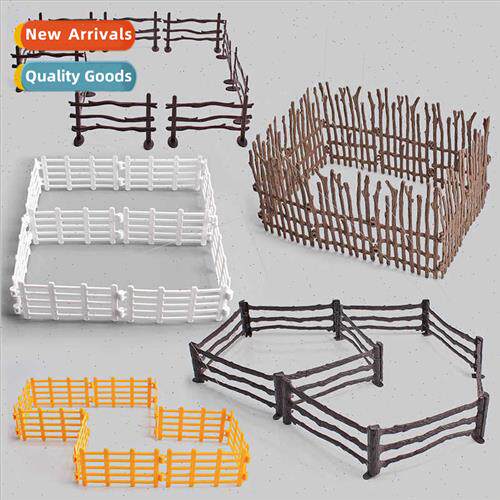 Farm Scene Fence Set Model Chicken Farm Horse Farm Poultry M