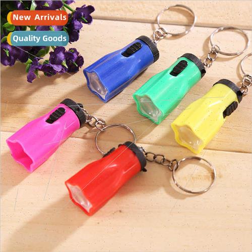 Creative home LED light mini torch keychain small flashlight