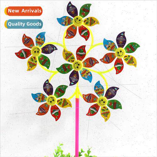 x rounds cartoon windmill Decorative windmill Children educa