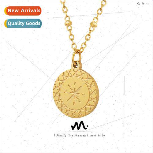 Europe niche glow rice word pendant necklace accessories sim