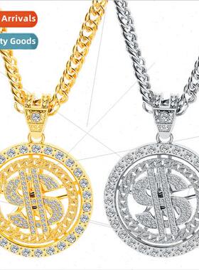 Europe Uned States gold necklace hip-hop personaly hipster n