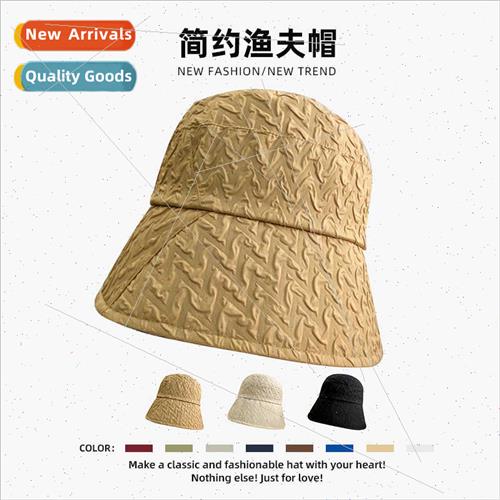 Fashion mple Fisherman Hat  Sun Shade Premium Feeling Sunscr