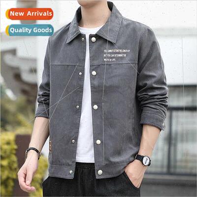 Spring Autumn new 2023 workwear jacket cardigan casual loose