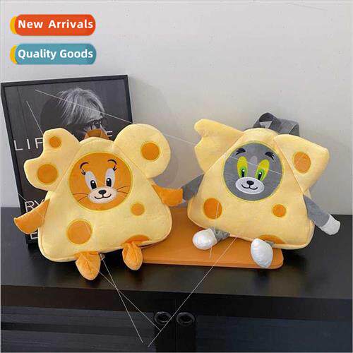 2023 fall winter new high-color plush toy bag shoulder back