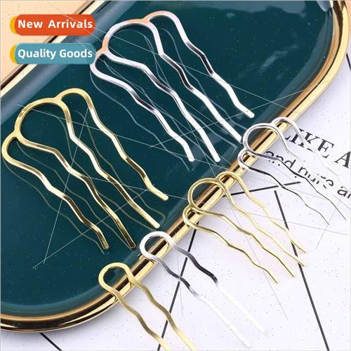 diy handmade ancient wind hairpin step rock iron color prese