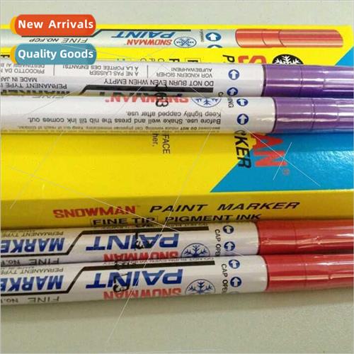 al Genuine Snowman Paint Pens SNOWMAN 1.0 b Lead  Halogen  F