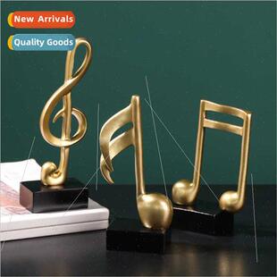 Modern simple creative resin crafts pentatonic musical notes