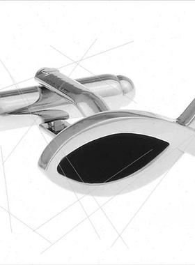 Cartoon Elephant Class Small Black Fish Cufflinks Cufflinks