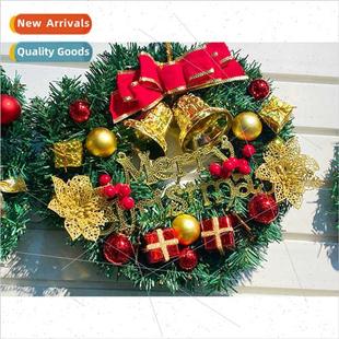 wide Christmas gift bow 30cm wreath