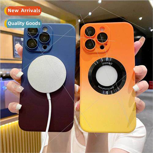 适用Apple 15promax leakage label magnetic magnifying glass p