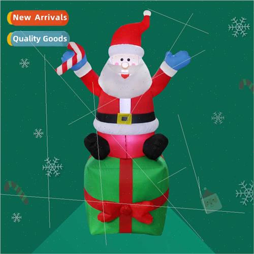 New inflatable Santa Claus lights air model Christmas decora
