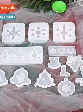 diy fire paint stamp crystal drop silicone mold christmas sn