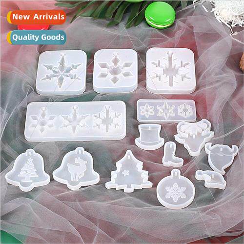 diy fire paint stamp crystal drop silicone mold christmas sn