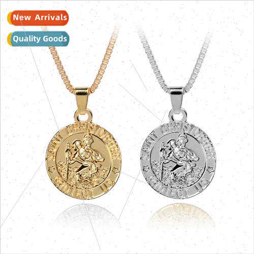 Christophe Popular Fashion Vote II Circle King Pendant Neckl