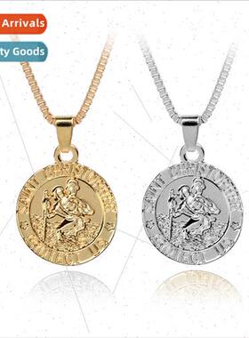 Christophe Popular Fashion Vote II Circle King Pendant Neckl