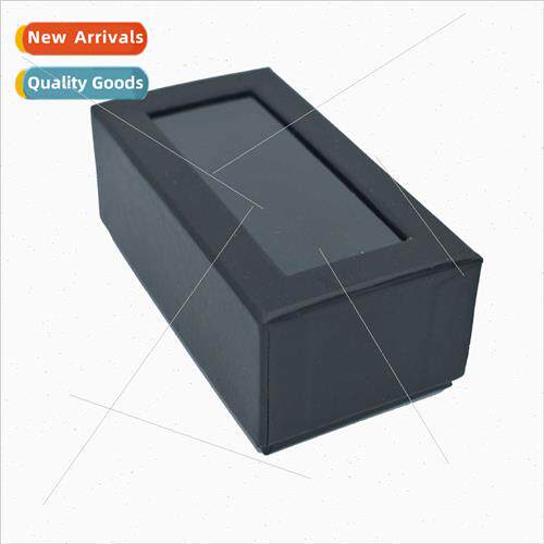 Black kraft box paper tie box silk scarf box gift box cardbo