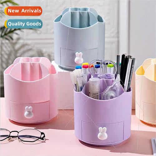 Desktop 360 degree rotating pen holder student office statio