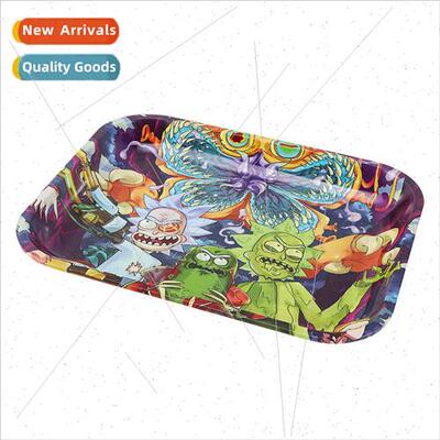 Medium tinplate waking grass tray tray cigarette operating t