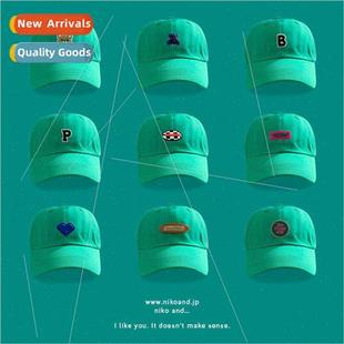 soft baseba men green kid top new spring girls hats Children