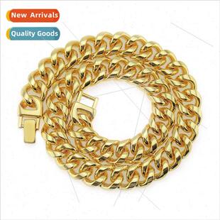 bully thick chain Cuban necklace accessories nightclub bar j