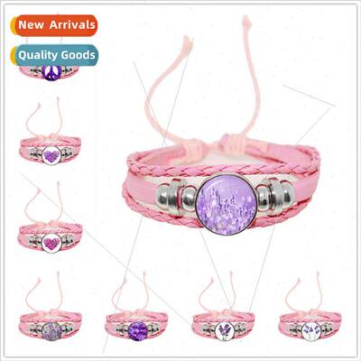 Accessories Purple Lavender Time Gemstone Bracelet Girls Fri